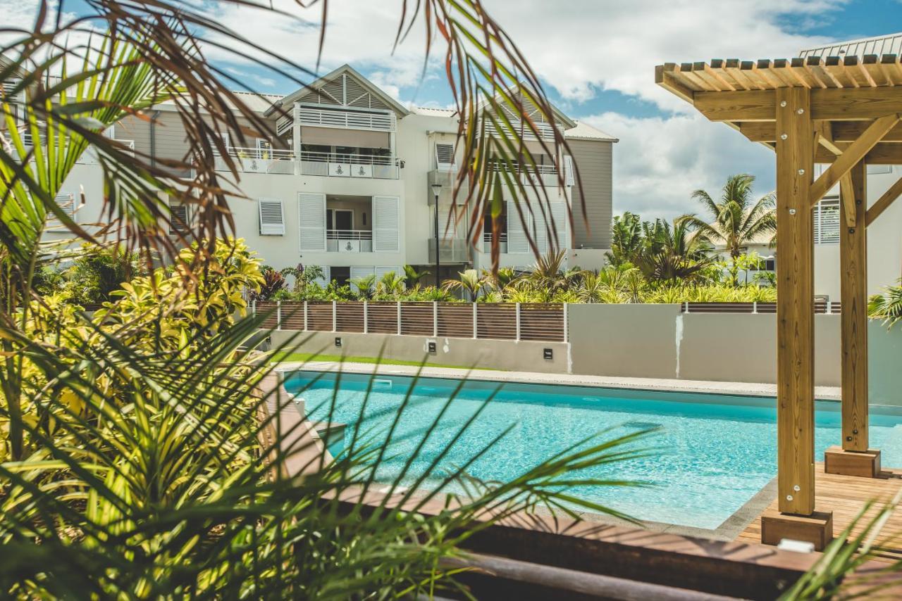 דירות סן-ז'יל-לה-באן Escale Tropicale, Appart Vue Mer A 2 Min Du Lagon מראה חיצוני תמונה