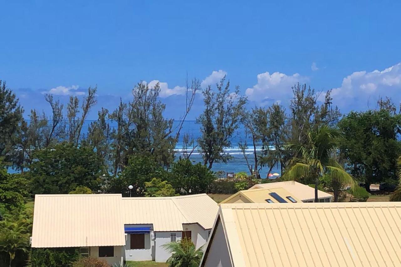 דירות סן-ז'יל-לה-באן Escale Tropicale, Appart Vue Mer A 2 Min Du Lagon מראה חיצוני תמונה